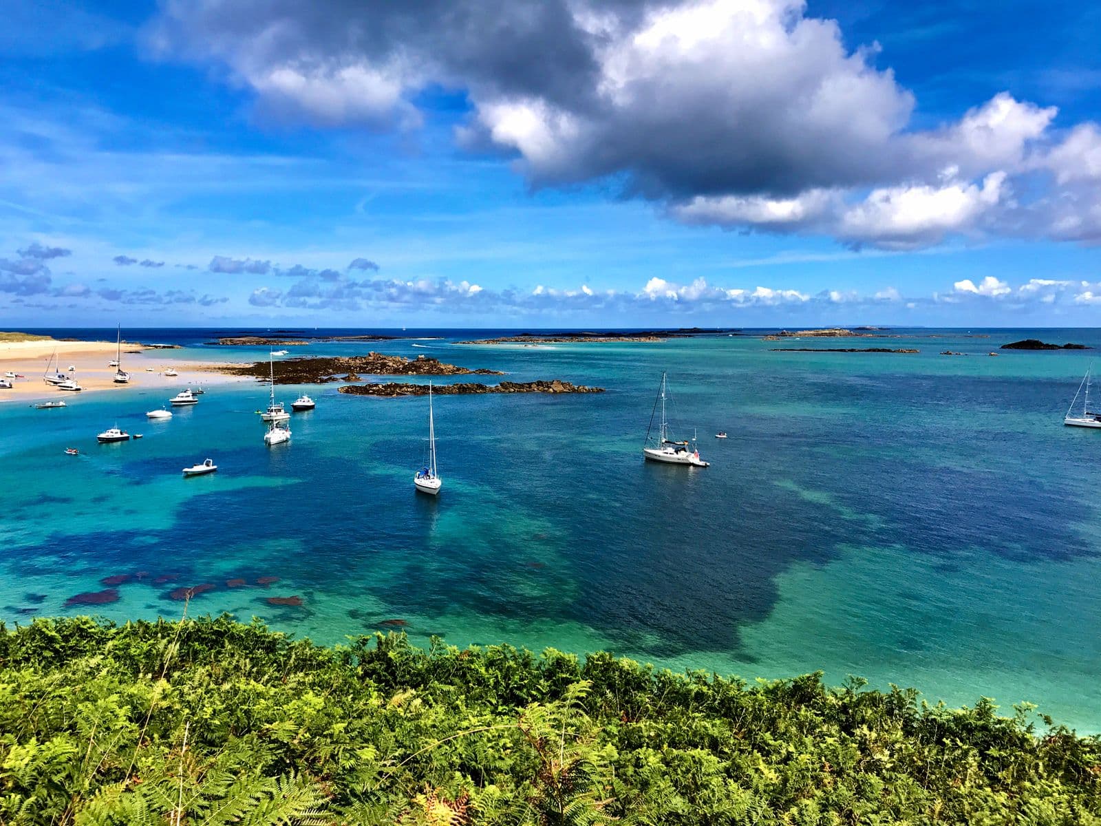 Guernsey coastline, Channel Islands