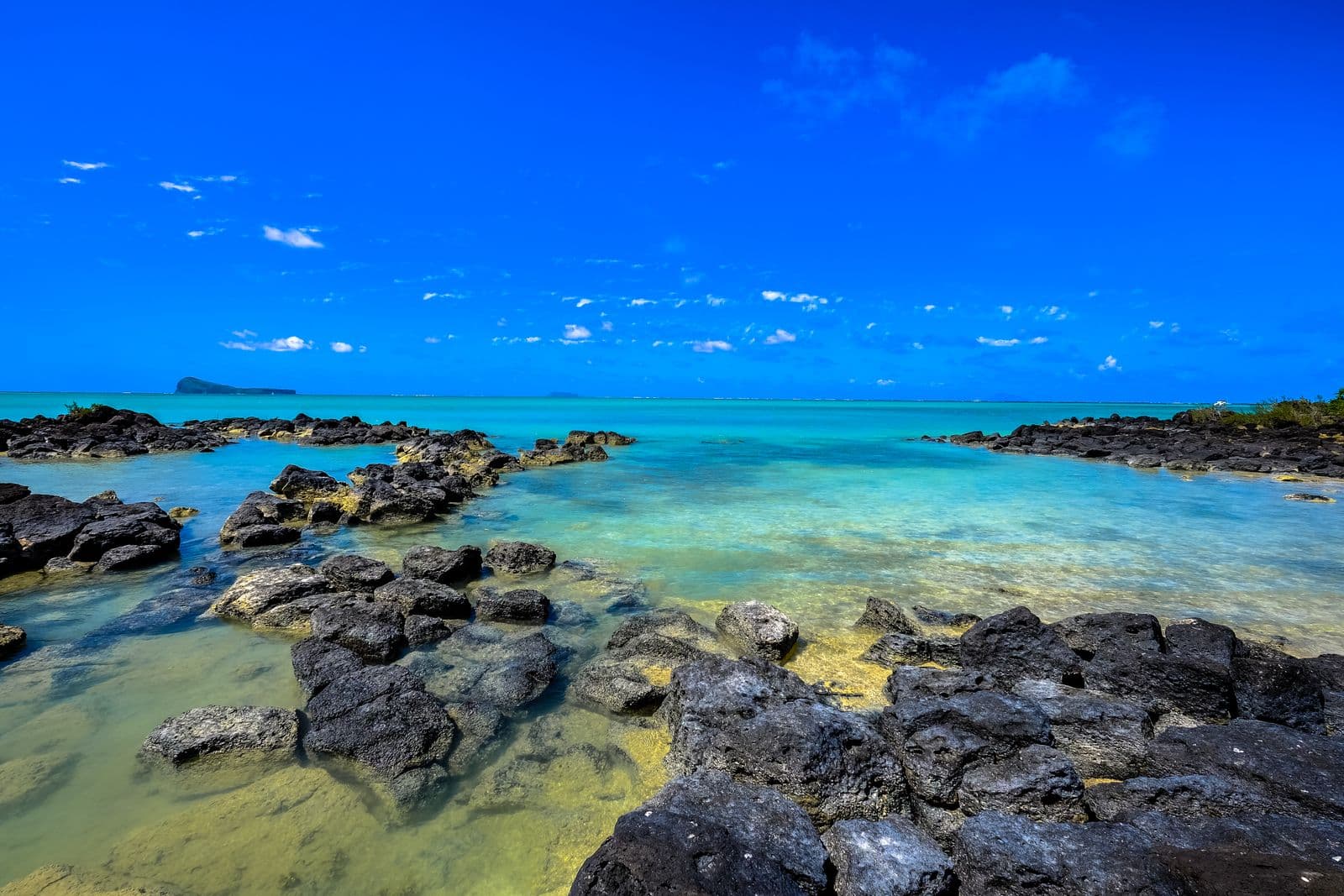 Mauritius coastline