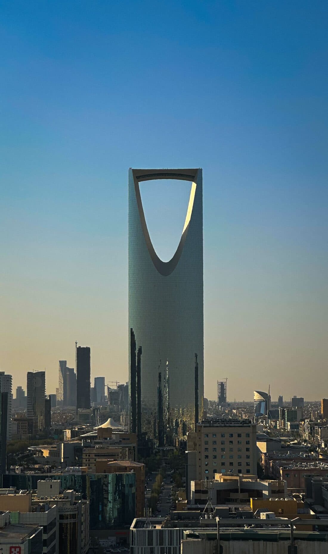 Riyadh skyline, Kingdom of Saudi Arabia